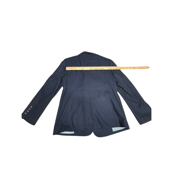 "AMERICAN EAGLE OUTFITTERS" Mens Blazer SZ L Recycled Wool Blend Academia Preppy - Picture 7 of 8